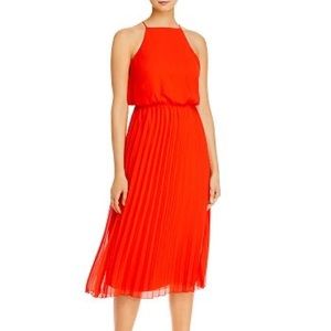Sam Edleman Pleated Skirt MIDI Dress